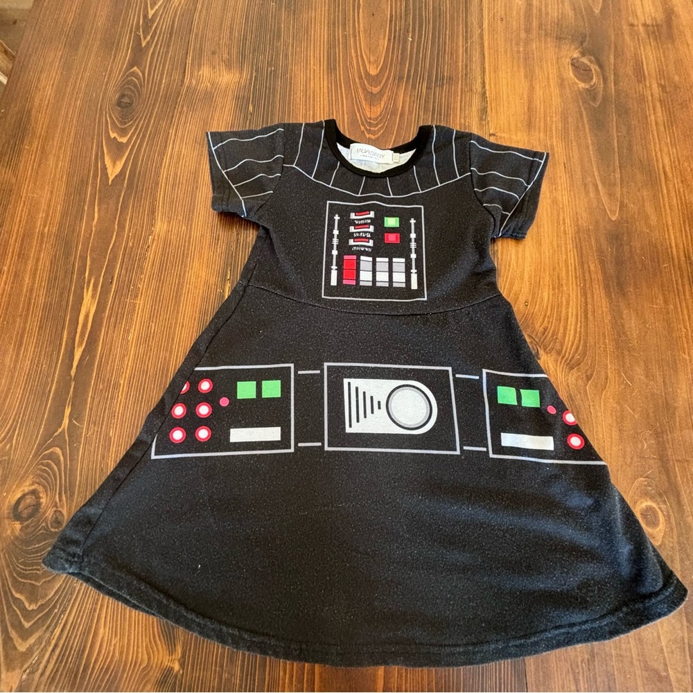 Girls Cotton Star Wars Dress